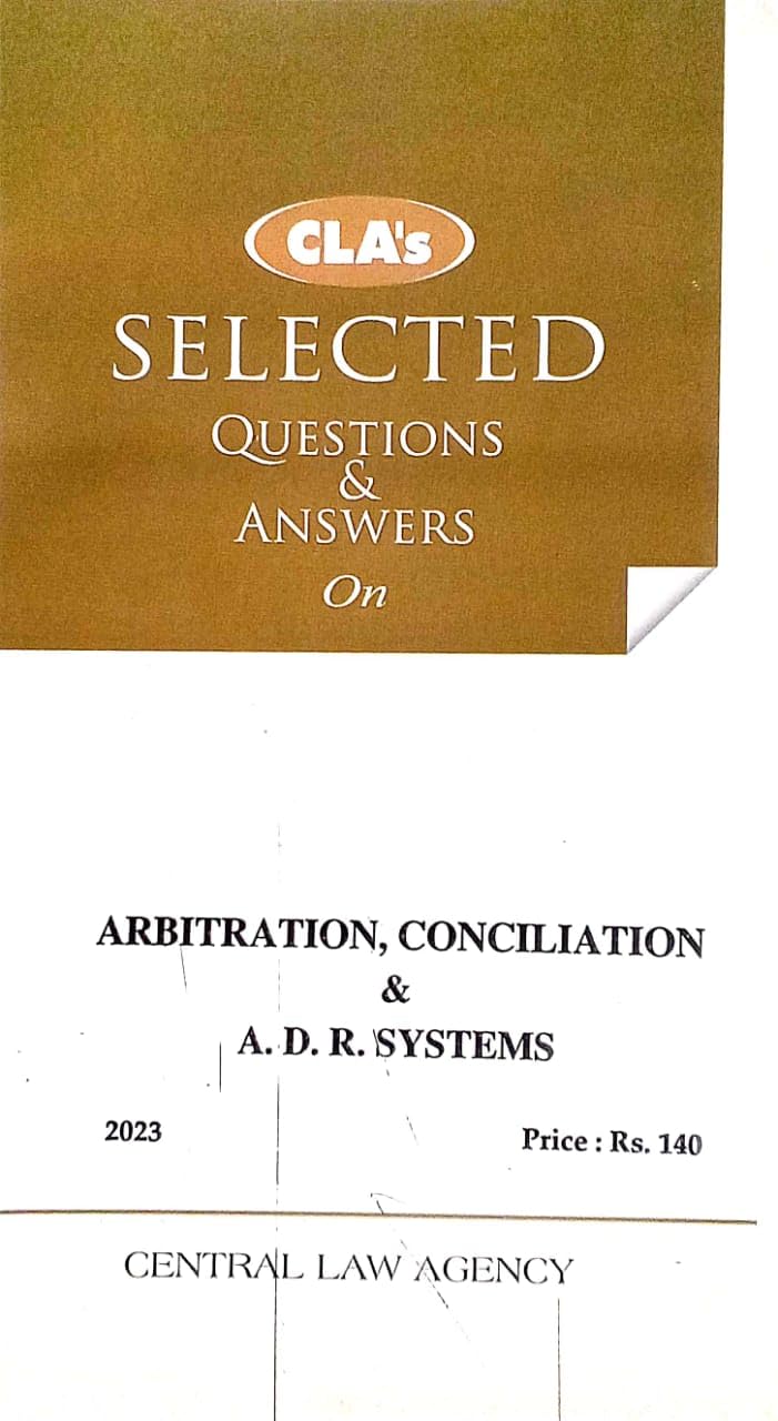 CLA's Arbitration & Conciliation Act (Question & Answers) (English)